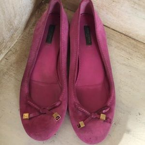 Louis Vuitton Pink Flats